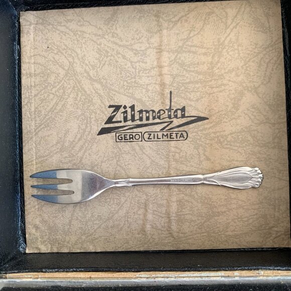 Vintage Gero Zilmeta Cocktail Forks - Picture 2 of 3